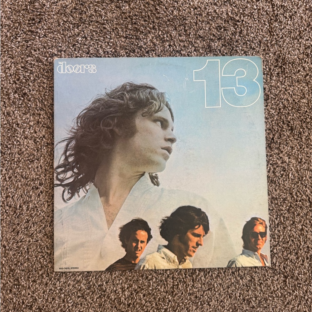 The Doors '13' Vinyl Record - Blue Cover